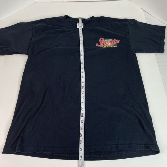 Vintage Sturgis Rally Graphic T Shirt, Large, Black, 65th Annual, Gildan - Picture 6 of 6